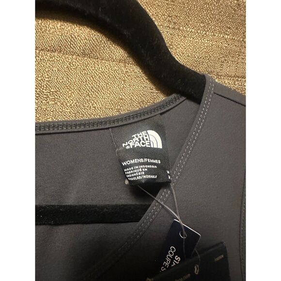 NWT The North Face Woman’s Never Stop Jumpsuit Asphalt Grey Size Medium - Picture 3 of 9